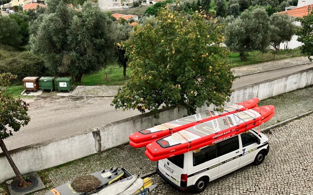 The Tagus crew in Abrantes, Portugal